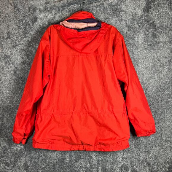 Patagonia Glade Runner Jacket Mens Large Hooded Full Zip Red Outdoors Ski Snow - Picture 2 of 10